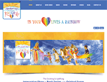 Tablet Screenshot of inyourheartlivesarainbow.com